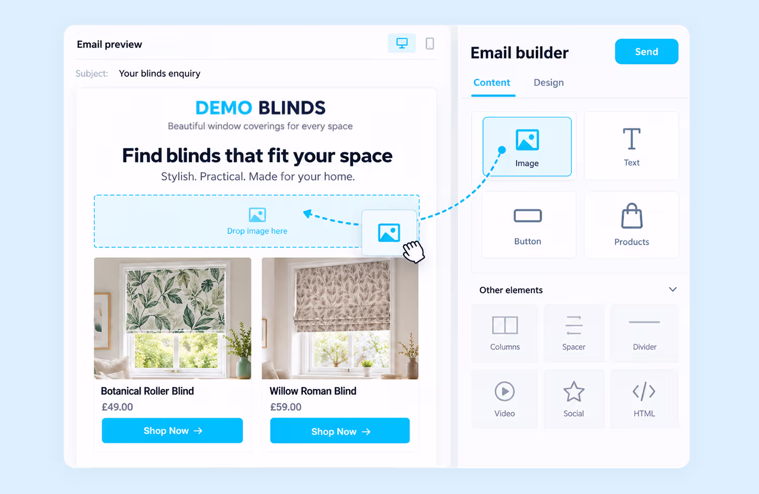 Turn emails into sales