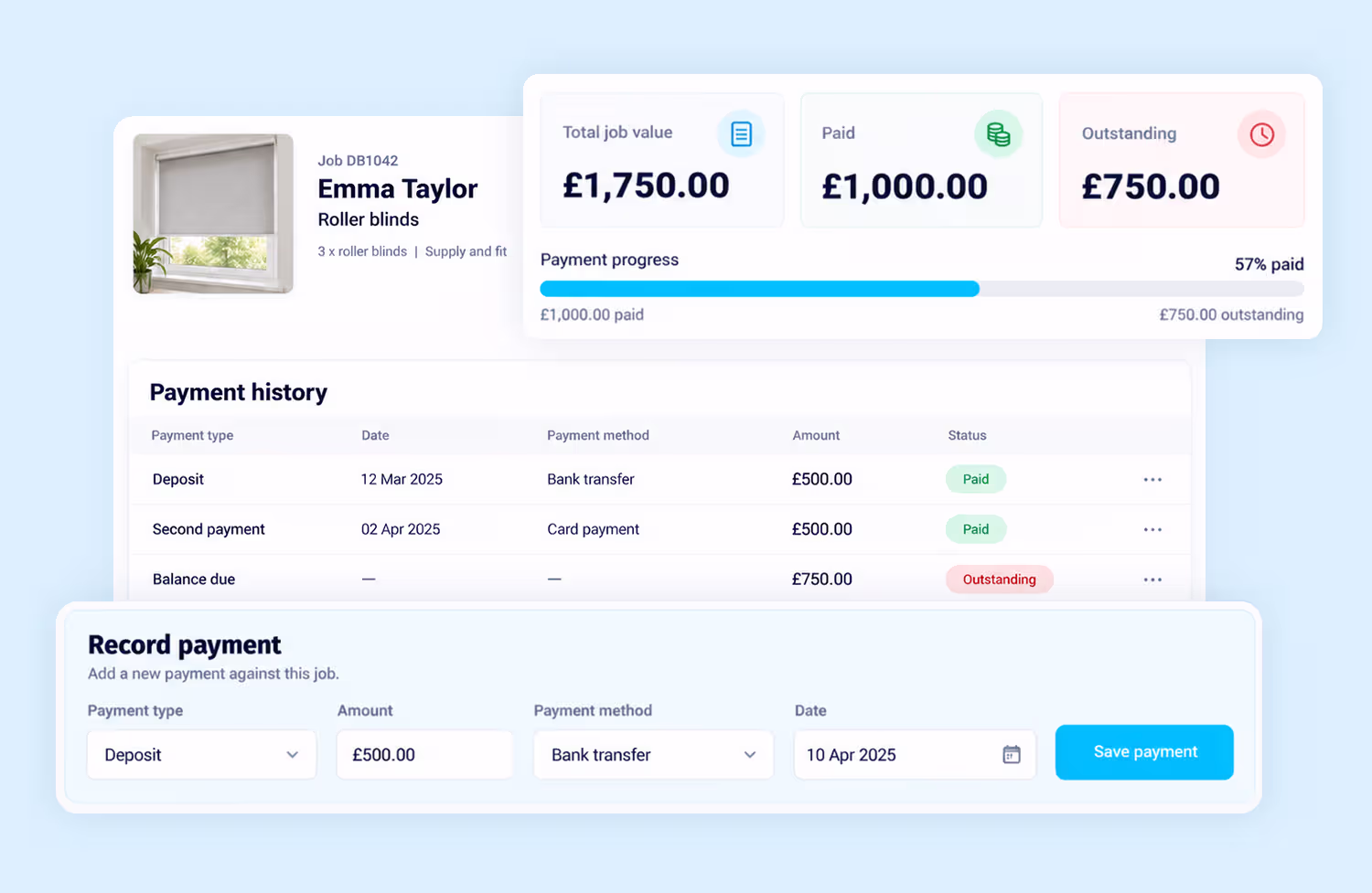 Manage Payments