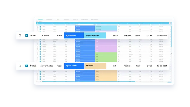 BlindMatrix performance dashboard